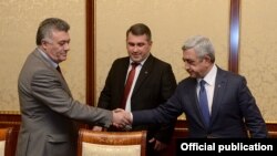 «Ժառանգության» ներկայացուցիչների հանդիպումը նախագահ Սերժ Սարգսյանի հետ, 11-ը մարտի, 2015թ.