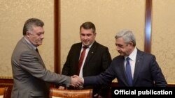 Фотография - пресс-служба президента Армении