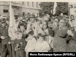 Віче під Оперним театром у Львові, 25 серпня 1991 року