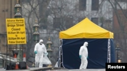 Полиция теракт болгон жерде. Лондон. 23-март