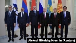 ԵԱՏՄ գագաթնաժողովի մասնակիցները, Սանկտ Պետերբուրգ, 6-ը դեկտեմբերի, 2018թ.