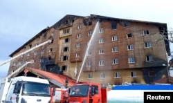 "Grand Kartal" мейманканасындагы өрт.