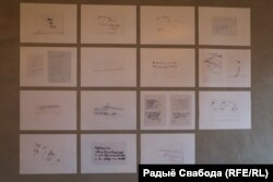 Запіскі пацыентаў, якія ляжалі на ШВЛ, фота Галіны Краснапёравай