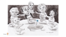 مهمانی سوسن فرخ‌نیا؛ «هنرپیشه‌ای با چشم‌های آبی» میزبان فرح دیبا