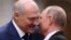 Аляксандар Лукашэнка і Ўладзімір Пуцін, архіўнае фота
