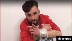 Давлаткадам Давлаткадамов после ареста. Фото РИА Новости