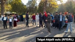 Жалал-Абаддагы акция.