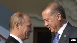 Vladimir Putin ve Recep Tayyip Erdoğan