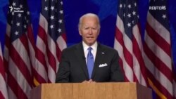 Приймаючи номінацію у кандидати в президенти, Байден клянеться об’єднати американців, боротися з вірусом і уникати диктаторів