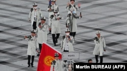 Кыргызстандын делегациясы. 