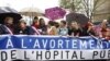 طنین فریاد زنان در پاریس: دفاع از سقط جنین