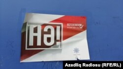 Referendum "Hə" 26 Sent 2016