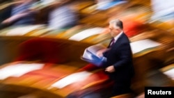 Orbán Viktor a parlamentben 2025. május 20-án