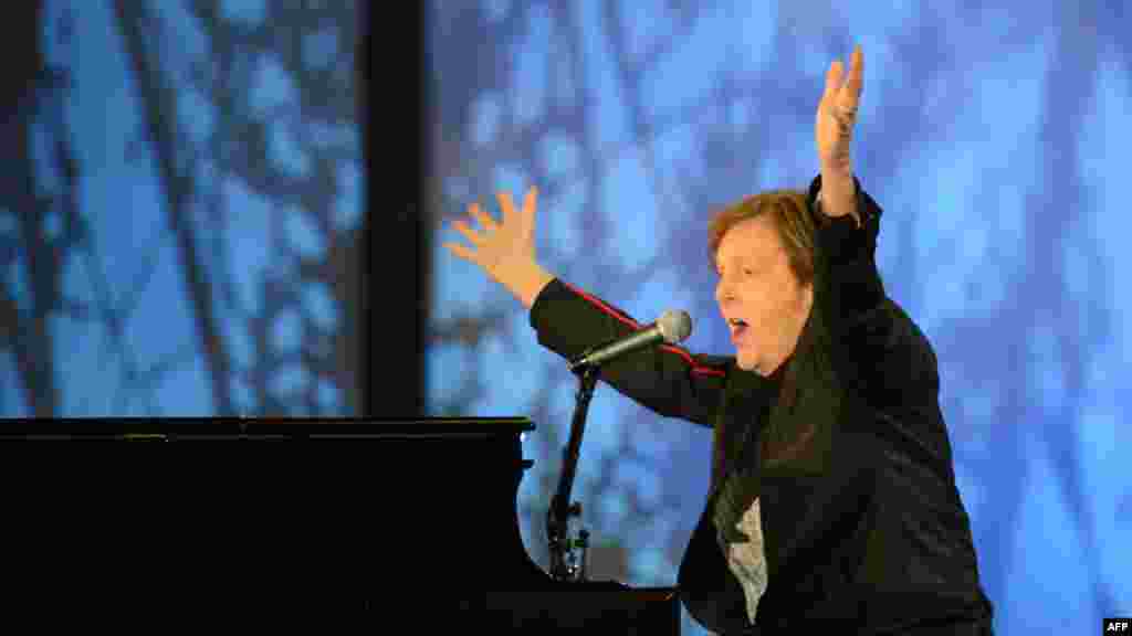 В церемонии открытия принял участие и Пол Маккартни