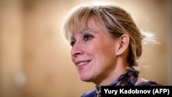 Официальный представитель МИД РФ Мария Захарова, январь 2018 г.