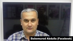 Журналист Бобомурод Абдуллаев.