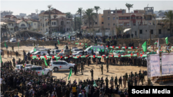 Звільнення заручників у Газі, архівне фото