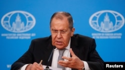 ՌԴ ԱԳ նախարար Սերգեյ Լավրովը, արխիվ, Մոսկվա: