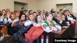 Представники української громади в Італії у суді над Марківим, Павія, 8 лютого 2019 року