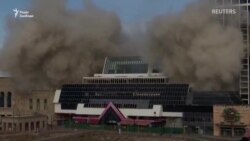 Колишнє казино Трампа в Атлантік-Сіті зруйноване спрямованим вибухом