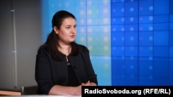 міністр фінансів України Оксана Маркарова у студії Радіо Свобода