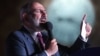 Armenian acting Prime Minister Nikol Pashinian delivers a speech during a rally in central Yerevan on June 21