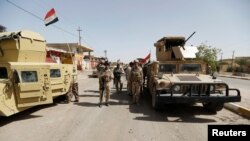 Ирак армиясы Фаллужа шаарын бошоткон учур. 17-июнь, 2016-жыл. 