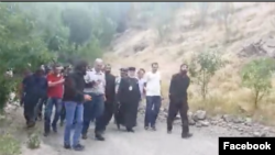 Католикос всех армян Гарегин Второй в Вайоцдзорской области, 14 июля 2018 г․