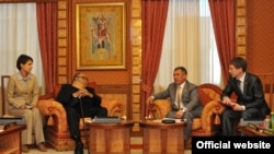 Татарстан президенты Рөстәм Миңнеханов Согуд Гарәбстаны сәүдә-сәнәгать пулаты рәисе Салих Абдулла Камелне кабул итте