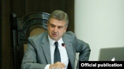 Վարչապետ Կարեն Կարապետյանը վարում է կառավարության նիստը, 15-ը սեպտեմբերի, 2016թ․