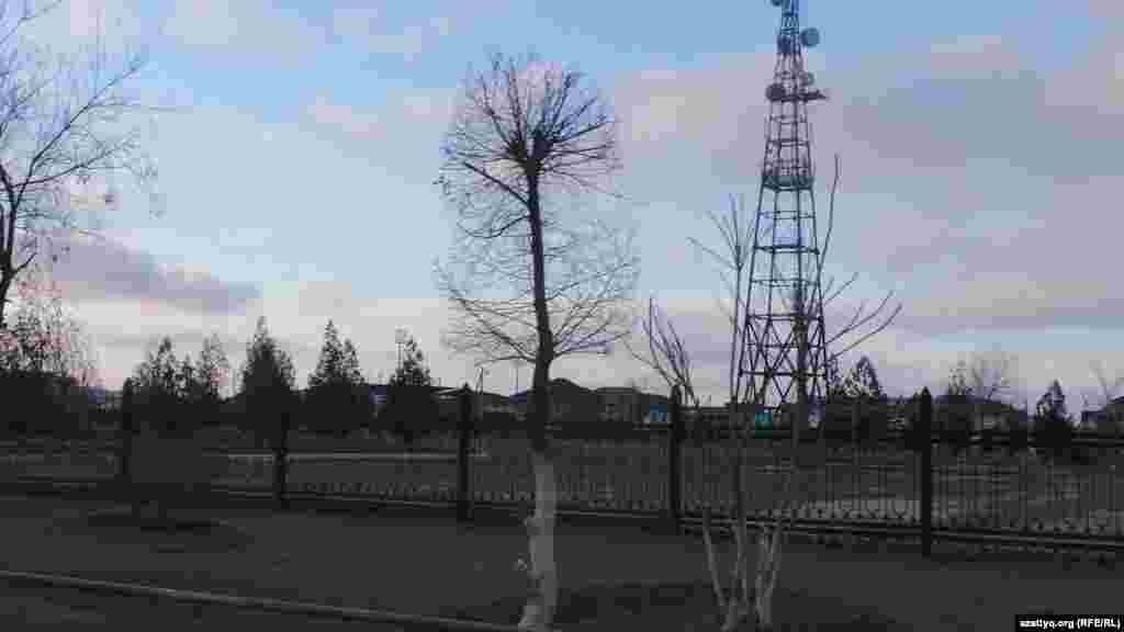 Центральная площадь Жанаозена.