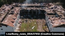 Внаслідок російської атаки вночі проти 18 серпня постраждали будівлі Сумського державного університету