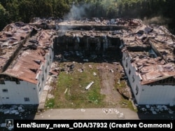 Russiýa Sumy döwlet uniwersitetine zarba urdy. 18-nji awgust, 2025 ý.