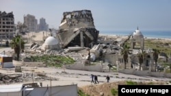 Последствия обстрелов сектора Газа, март 2025 года 