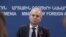Armenia -- British Minister of State at the Foreign Office David Lidington at a press conference in Yerevan, 03 November 2014