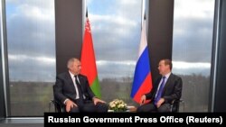 Сяргей Румас і Дзьмітры Мядзьведзеў