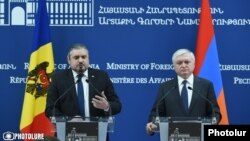 Հայաստանի և Մոլդովայի ԱԳ նախարարների համատեղ ասուլիսը, Երևան, 16-ը նոյեմբերի, 2016թ․