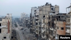 شهر حمص، سه سال پس از شروع جنگ داخلی