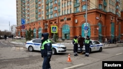 Жарылуу болгон жер. Москва. 3-февраль, 2025-жыл.