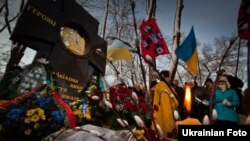 Вшанування пам'яті Героїв Крут на Аскольдовій могилі в Києві, 29 січня 2012 року