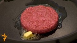 Лаборатория шартларында җитештерелгән һамбургер