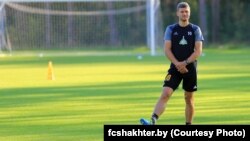 На трэніровачным полі