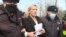 Head Of Russian Doctors' Alliance Detained Outside Prison Holding Navalny