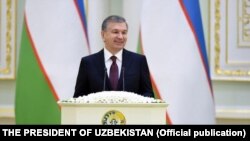 Ўзбекистон президенти Шавкат Мирзиёев.