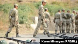 В одной из воинских частей Нагорного Карабаха