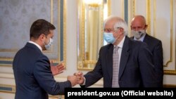 Володимир Зеленський і Жозеп Боррель