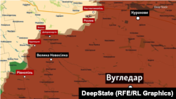 Новопавлівський напрямок на мапі проєкту DeepState