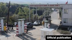КПП и таможня «Баграташен» на армяно-грузинской границе