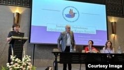 Жамиля Жаманбаева Бангкокто Азия-Тынч океан форумунда. 2024, октябрь