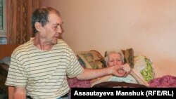 Ерлі-зайыпты Владимир Шашенко мен Екатерина Федечкина. Алматы, 